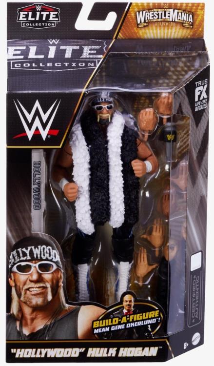 WWE WrestleMania Elite Collection "Hollywood" Hulk Hogan (Mean Gene BAF) Gallery Image 8