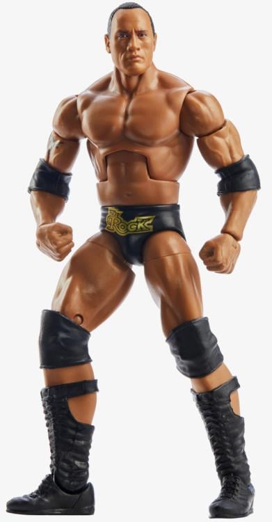 WWE WrestleMania Elite Collection The Rock (Mean Gene BAF) Gallery Image 3