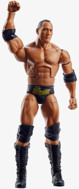 WWE WrestleMania Elite Collection The Rock (Mean Gene BAF) Gallery Image 4