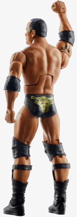 WWE WrestleMania Elite Collection The Rock (Mean Gene BAF) Gallery Image 5