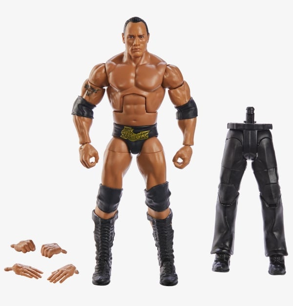 WWE WrestleMania Elite Collection Set of 4 Figures (Mean Gene BAF) Gallery Image 9