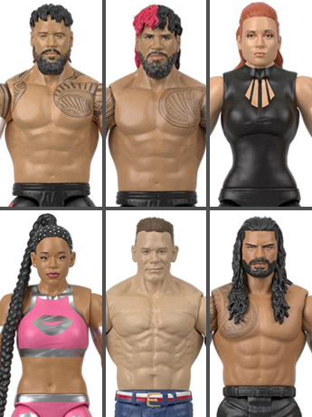 WWE Championship Showdown Series 11 Set of 3 Two-Packs Gallery Image 2