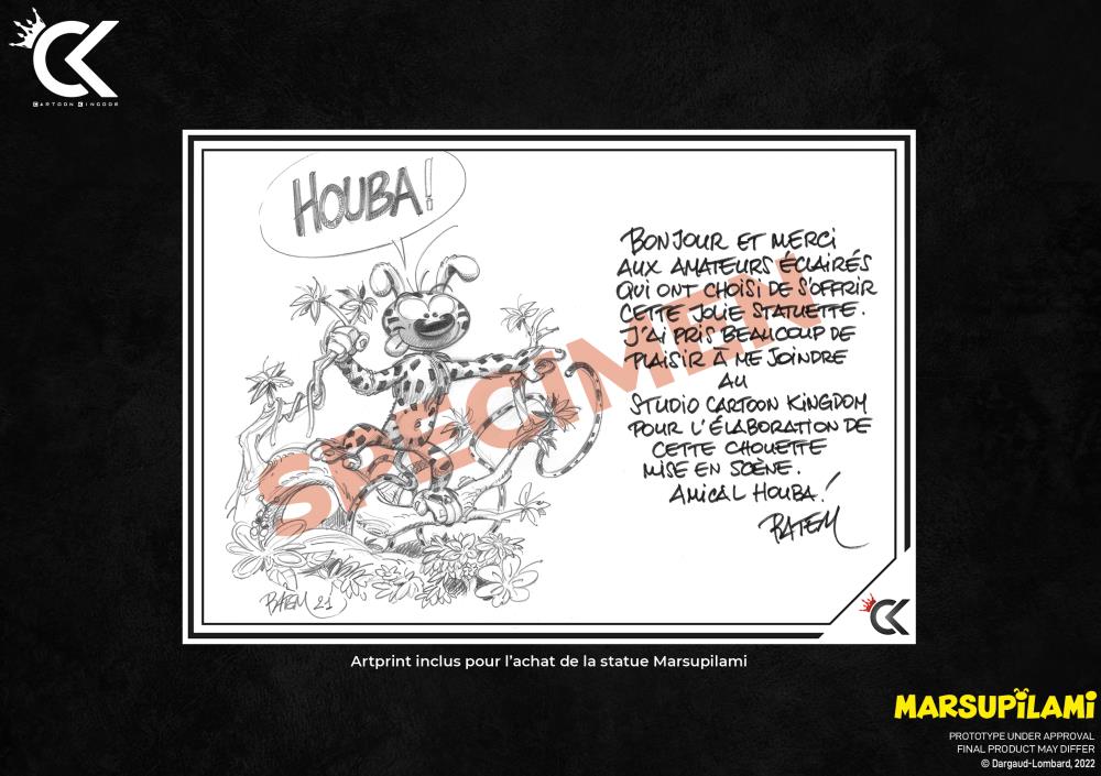 Marsupilami Family 1/6 Scale Limited Edition Statue Gallery Image 17