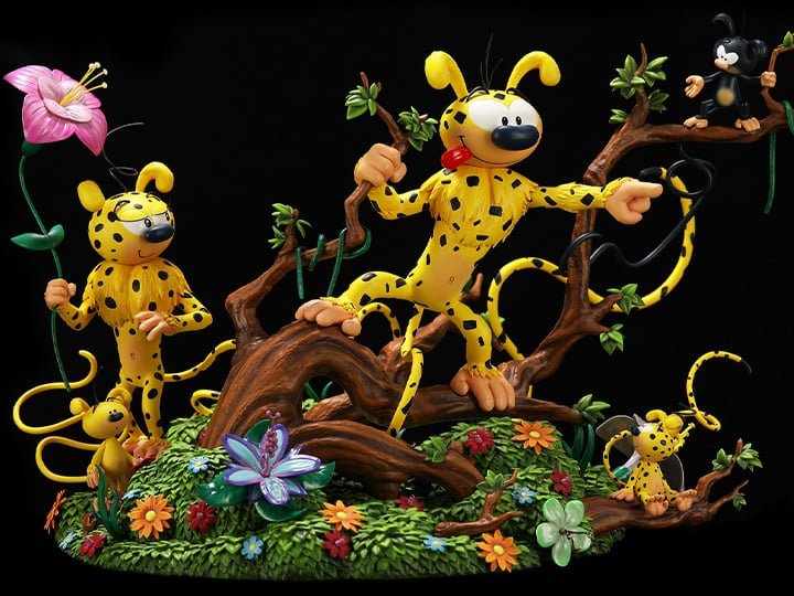 Marsupilami Family 1/6 Scale Limited Edition Statue Gallery Image 1