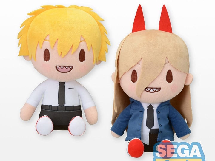 Chainsaw Man Denji and Power Preciality Set of 2 Plush