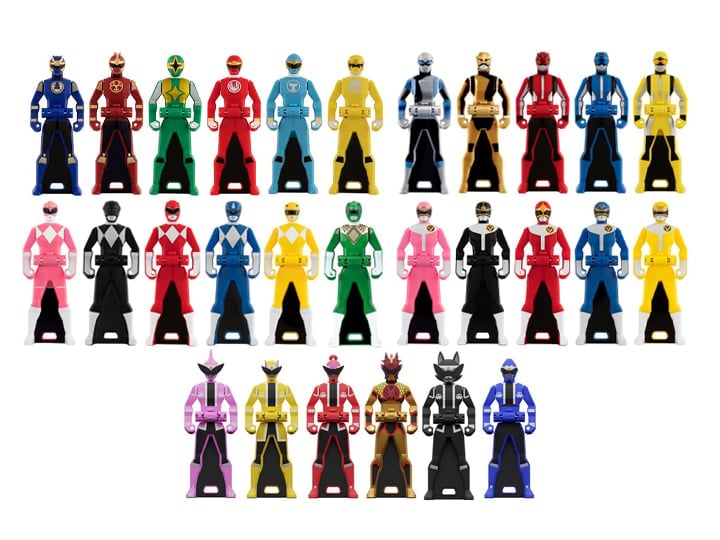 Kaizoku Sentai Gokaiger Heroes and Donbrothers Ranger Key Set (Memorial Edition) Gallery Image 1