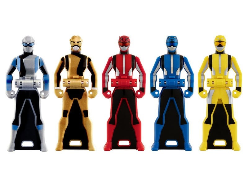 Kaizoku Sentai Gokaiger Heroes and Donbrothers Ranger Key Set (Memorial Edition) Gallery Image 6