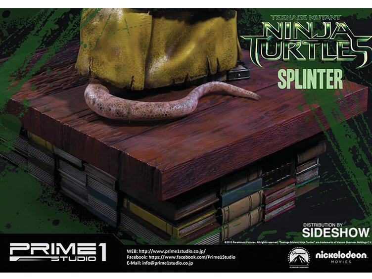 TMNT 2014 Movie Museum Masterline Splinter Statue Gallery Image 4