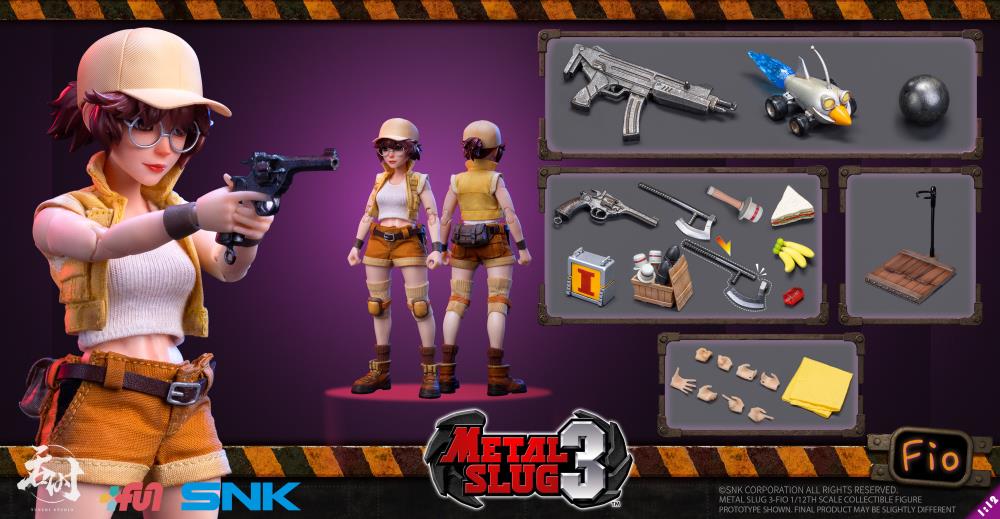Metal Slug 3 Fiolina Germi 1/12 Scale Figure Gallery Image 17