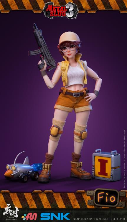 Metal Slug 3 Fiolina Germi 1/12 Scale Figure Gallery Image 13