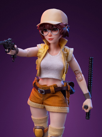 Metal Slug 3 Fiolina Germi 1/12 Scale Figure Gallery Image 2