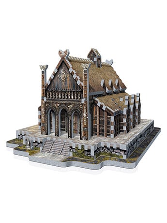 The Lord of the Rings Golden Hall Edoras 445-piece 3D Puzzle Gallery Image 2