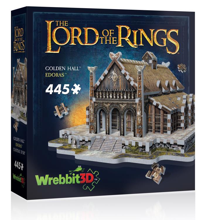 The Lord of the Rings Golden Hall Edoras 445-piece 3D Puzzle Gallery Image 8