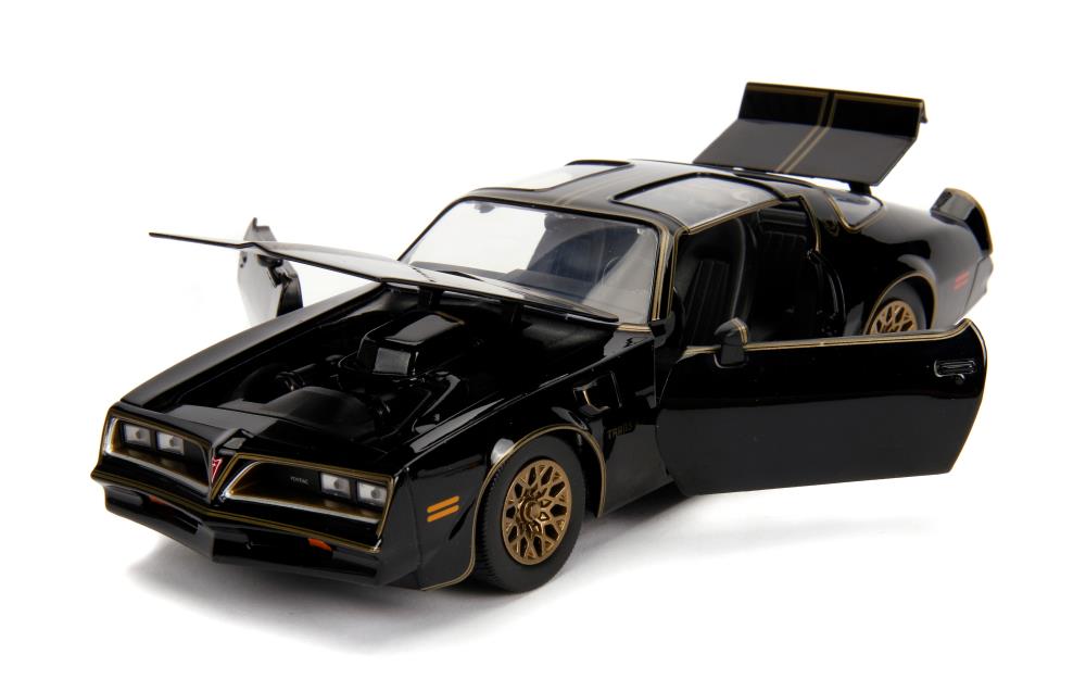 Smokey and the Bandit Hollywood Rides 1977 Pontiac Firebird 1/24 Scale Die-Cast Vehicle & Replica Buckle Gallery Image 8
