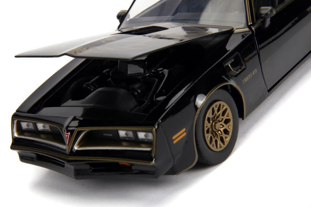Smokey and the Bandit Hollywood Rides 1977 Pontiac Firebird 1/24 Scale Die-Cast Vehicle & Replica Buckle Gallery Image 10