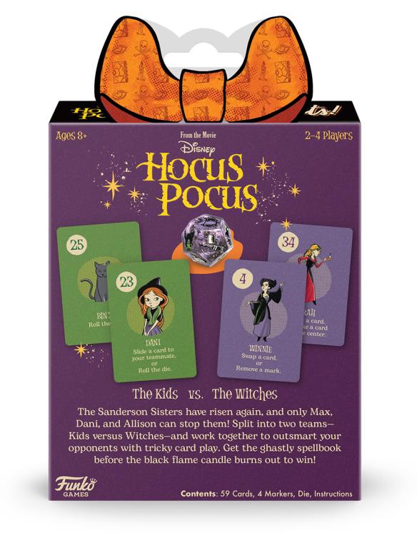 Disney Hocus Pocus Tricks & Wits Card Game Gallery Image 4