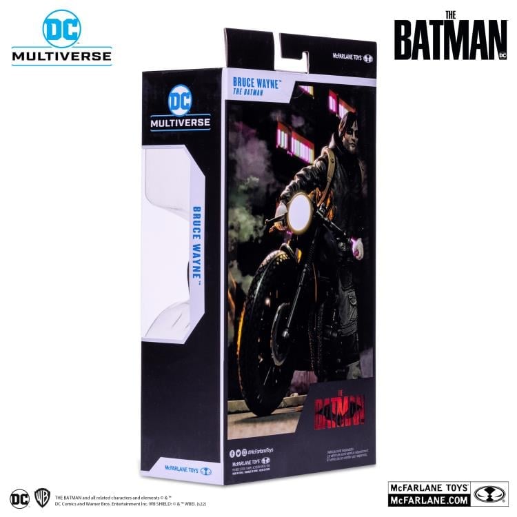 The Batman DC Multiverse Bruce Wayne (Unmasked Drifter) Action Figure Gallery Image 12