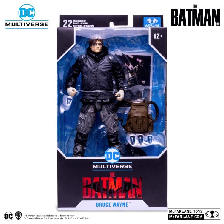The Batman DC Multiverse Bruce Wayne (Unmasked Drifter) Action Figure Gallery Image 10