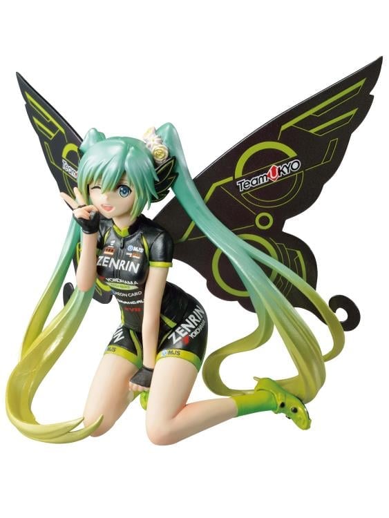 Vocaloid Banpresto Chronicle Hatsune Miku Racing Ver. (Racing Miku 2017 Team UKYO Cheering Ver.) Gallery Image 8