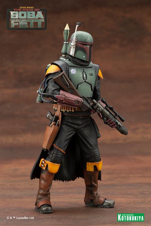 The Book of Boba Fett ArtFX+ Boba Fett Statue Gallery Image 4