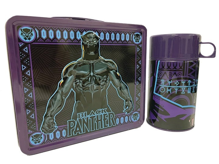 Black Panther Lunch Box and Thermos PX Previews Exclusive Gallery Image 1