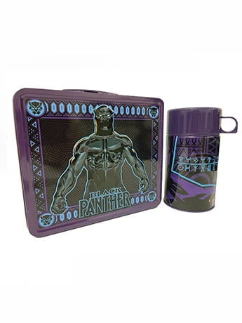 Black Panther Lunch Box and Thermos PX Previews Exclusive Gallery Image 2
