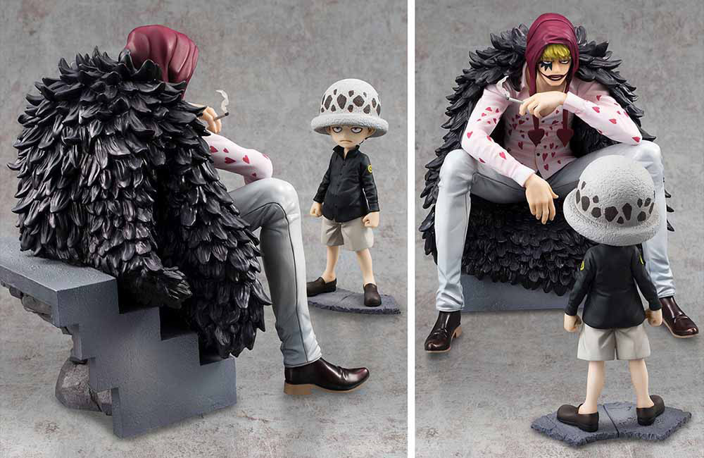 One Piece Portrait of Pirates Limited Edition Corazon & Law Figure Set (Reissue) Gallery Image 8
