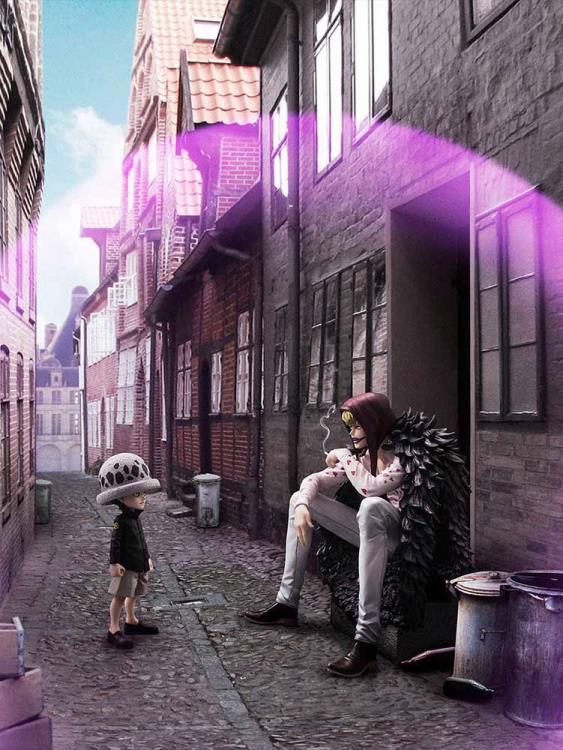 One Piece Portrait of Pirates Limited Edition Corazon & Law Figure Set (Reissue) Gallery Image 12