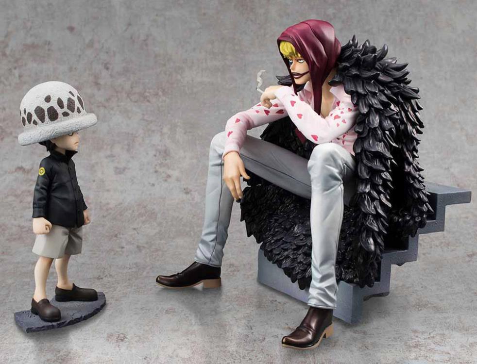 ワンピース CORAZÓN & LAW 初回限定版フィギュア One Piece Portrait of Pirates Limited Edition Corazon & Law Figure