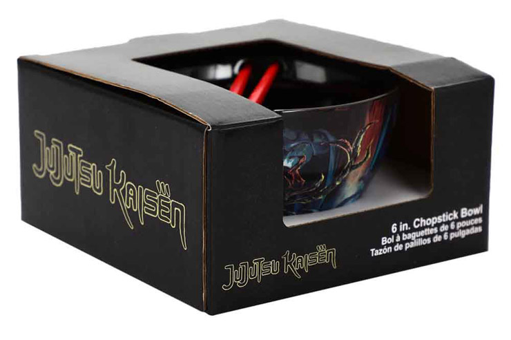 Jujutsu Kaisen Ceramic Ramen Bowl with Chopsticks Gallery Image 7