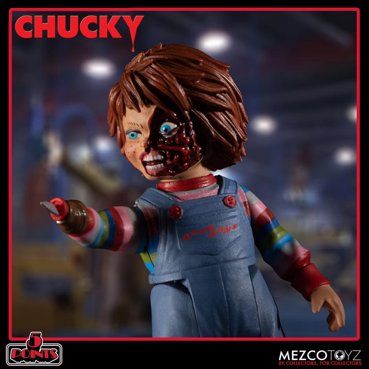 Child's Play 5 Points Chucky Deluxe Figure Set Gallery Image 7