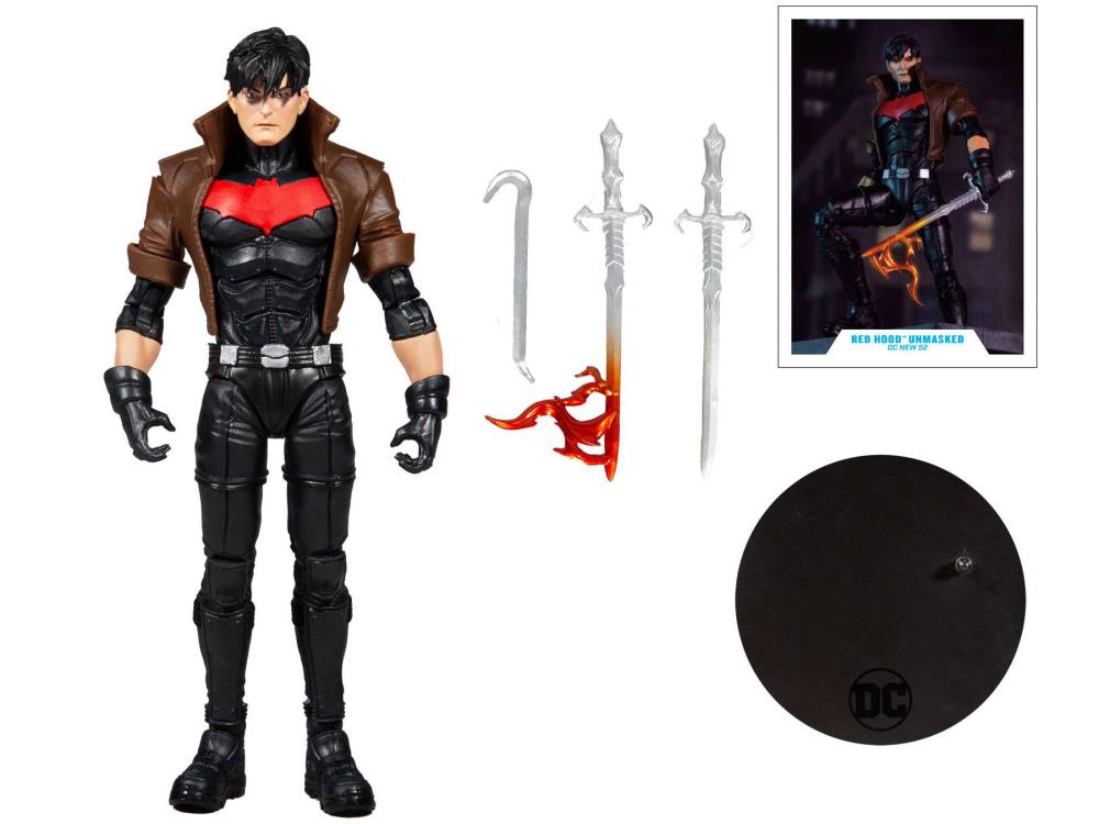 The New 52 DC Multiverse Red Hood Unmasked (Gold Label) Action Figure