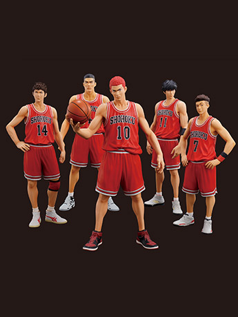 Slam Dunk One and Only Shohoku Starting Member Figure Set Gallery Image 2
