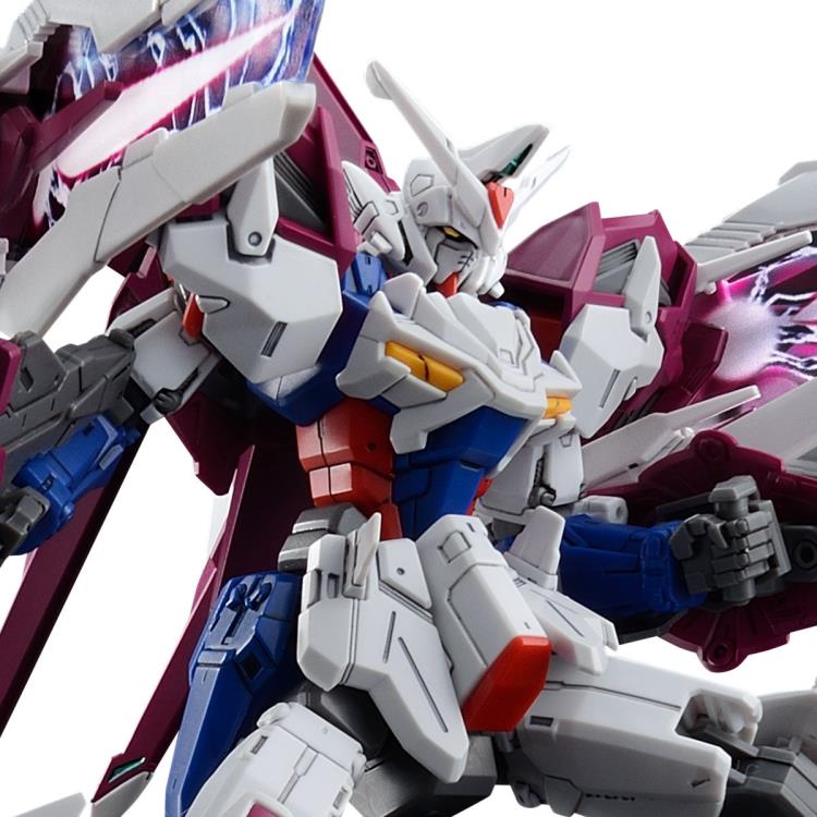New Mobile Report Gundam Wing Dual Story: G-UNIT HGAC Gundam L.O. Booster Exclusive 1/144 Scale Model Kit Gallery Image 10