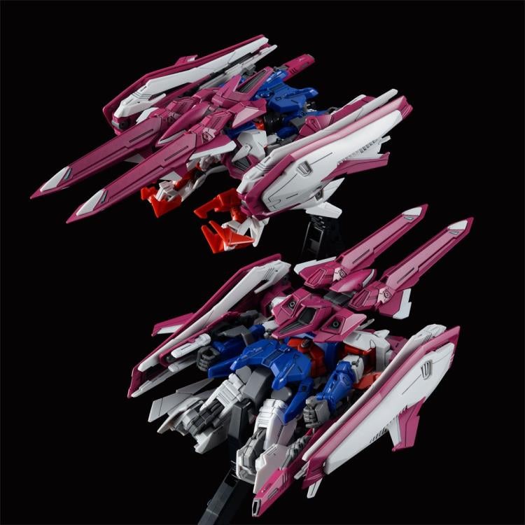 New Mobile Report Gundam Wing Dual Story: G-UNIT HGAC Gundam L.O. Booster Exclusive 1/144 Scale Model Kit Gallery Image 8