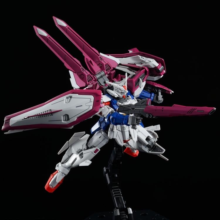 New Mobile Report Gundam Wing Dual Story: G-UNIT HGAC Gundam L.O. Booster Exclusive 1/144 Scale Model Kit Gallery Image 5