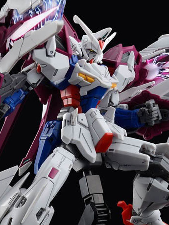 New Mobile Report Gundam Wing Dual Story: G-UNIT HGAC Gundam L.O. Booster Exclusive 1/144 Scale Model Kit Gallery Image 2