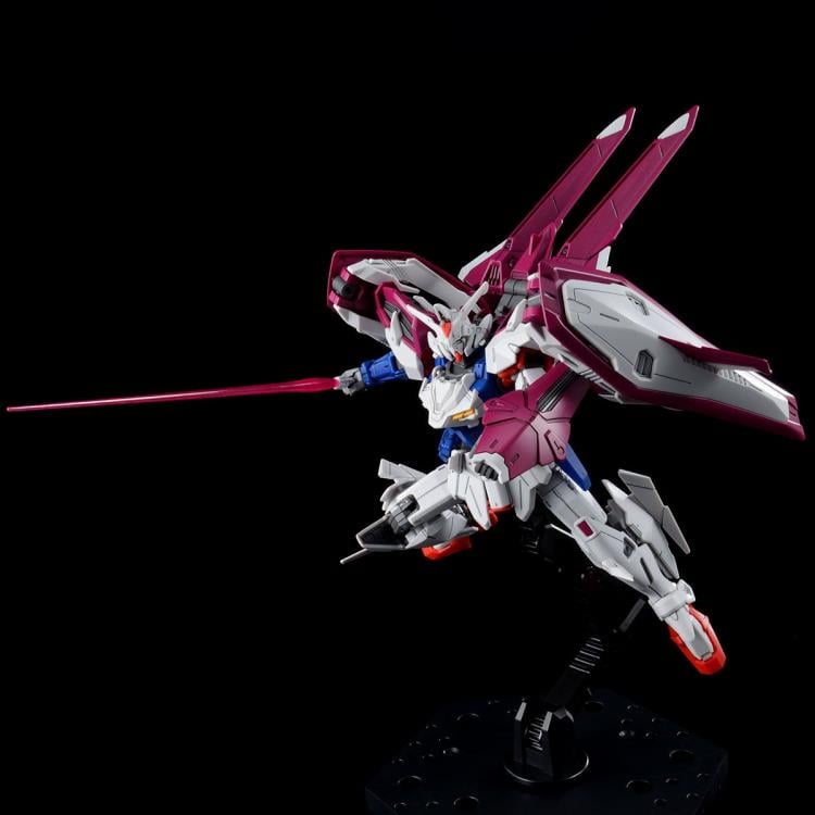 New Mobile Report Gundam Wing Dual Story: G-UNIT HGAC Gundam L.O. Booster Exclusive 1/144 Scale Model Kit Gallery Image 4
