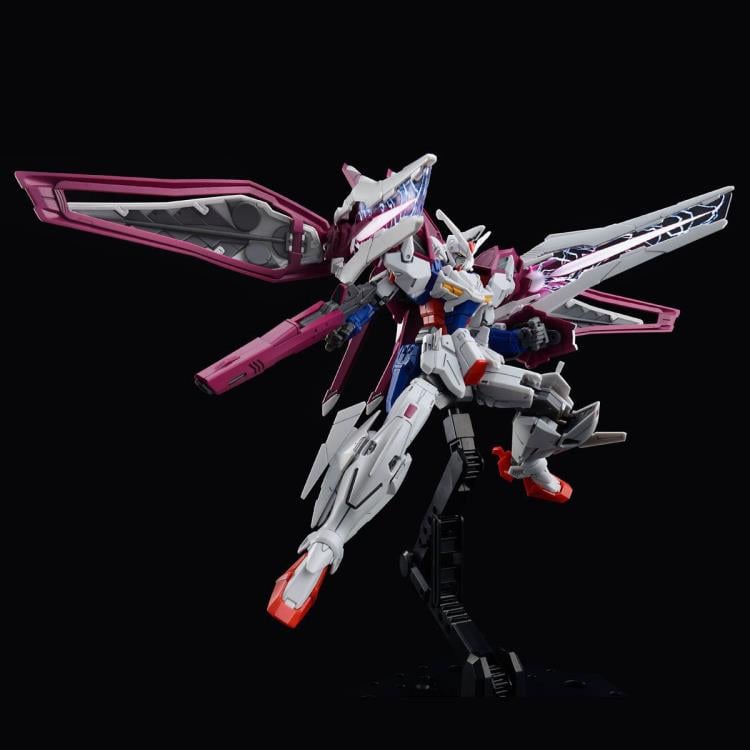 New Mobile Report Gundam Wing Dual Story: G-UNIT HGAC Gundam L.O. Booster Exclusive 1/144 Scale Model Kit Gallery Image 3