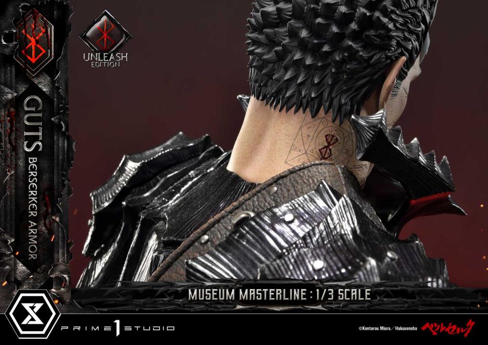 Berserk Museum Masterline Guts in Berserker Armor (Unleash Edition) Deluxe 1/3 Scale Statue Gallery Image 32