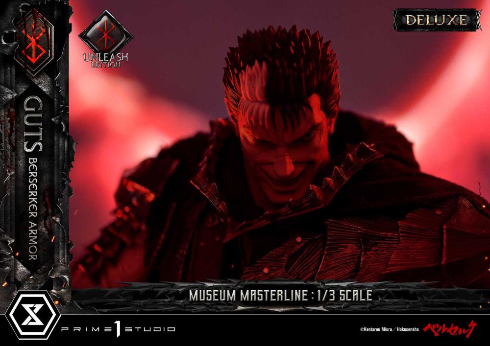 Berserk Museum Masterline Guts in Berserker Armor (Unleash Edition) Deluxe 1/3 Scale Statue Gallery Image 65
