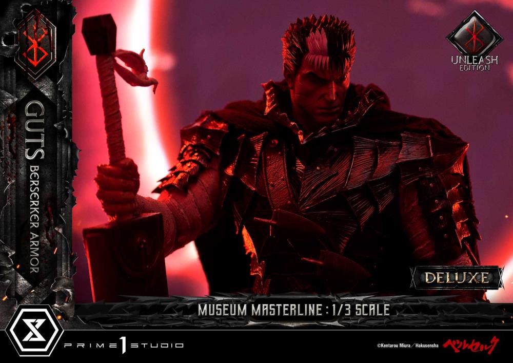 Berserk Museum Masterline Guts in Berserker Armor (Unleash Edition) Deluxe 1/3 Scale Statue Gallery Image 58