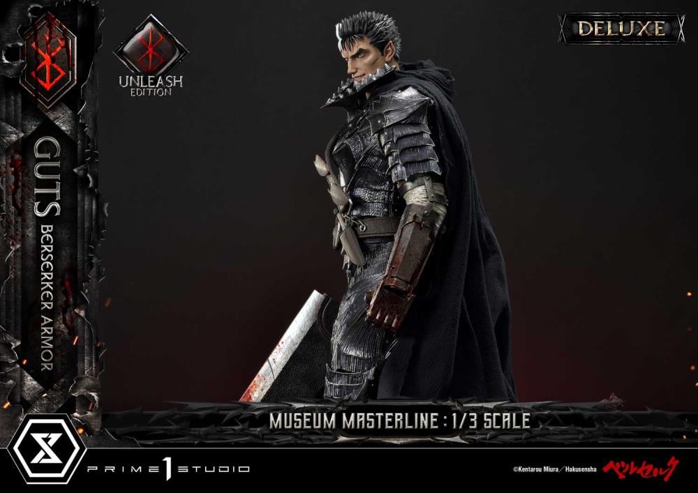 Berserk Museum Masterline Guts in Berserker Armor (Unleash Edition) Deluxe 1/3 Scale Statue Gallery Image 35