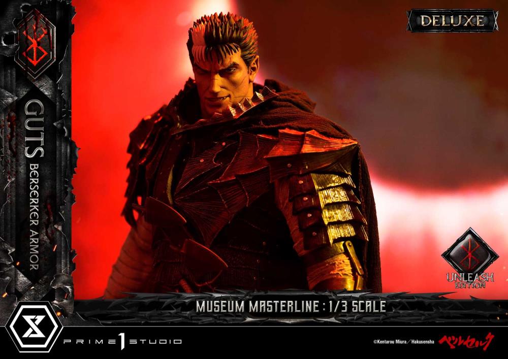 Berserk Museum Masterline Guts in Berserker Armor (Unleash Edition) Deluxe 1/3 Scale Statue Gallery Image 63