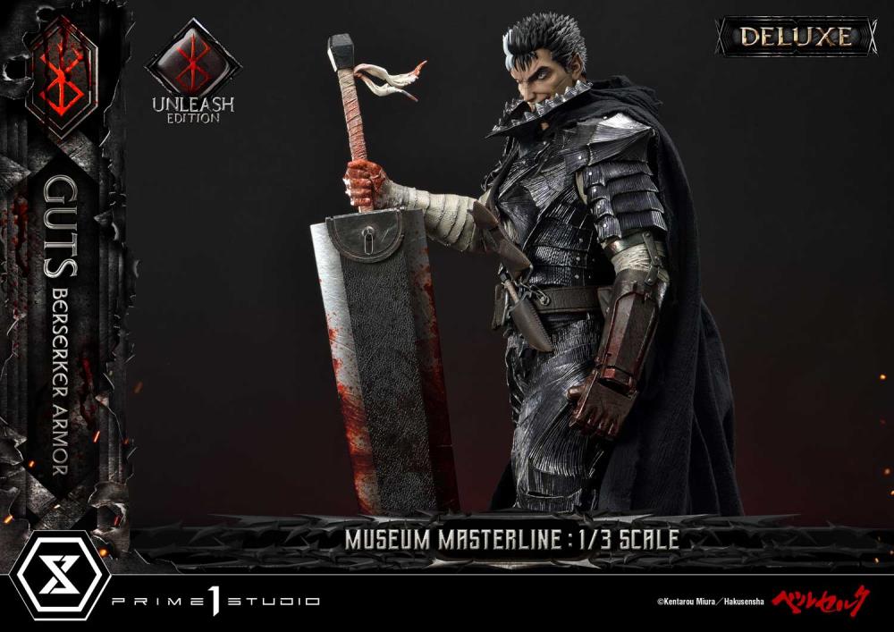 Berserk Museum Masterline Guts in Berserker Armor (Unleash Edition) Deluxe 1/3 Scale Statue Gallery Image 38