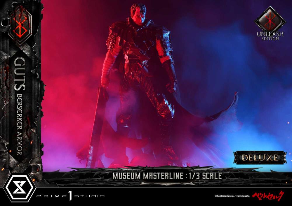 Berserk Museum Masterline Guts in Berserker Armor (Unleash Edition) Deluxe 1/3 Scale Statue Gallery Image 12