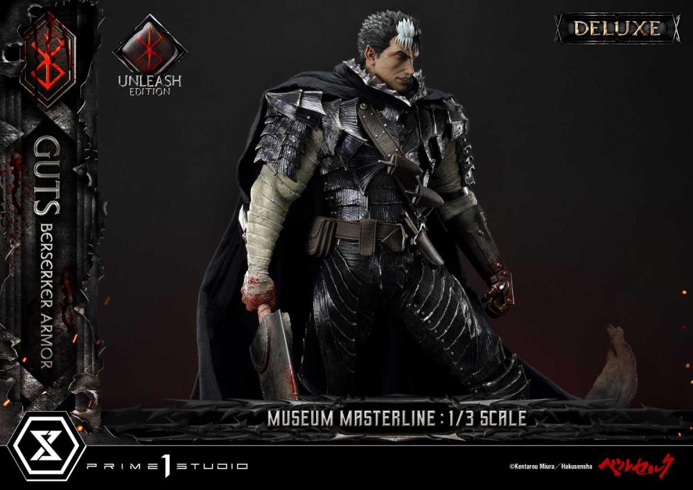 Berserk Museum Masterline Guts in Berserker Armor (Unleash Edition) Deluxe 1/3 Scale Statue Gallery Image 34
