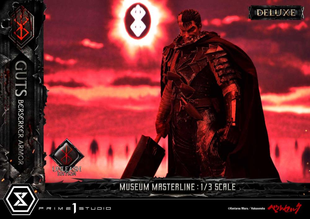 Berserk Museum Masterline Guts in Berserker Armor (Unleash Edition) Deluxe 1/3 Scale Statue Gallery Image 62