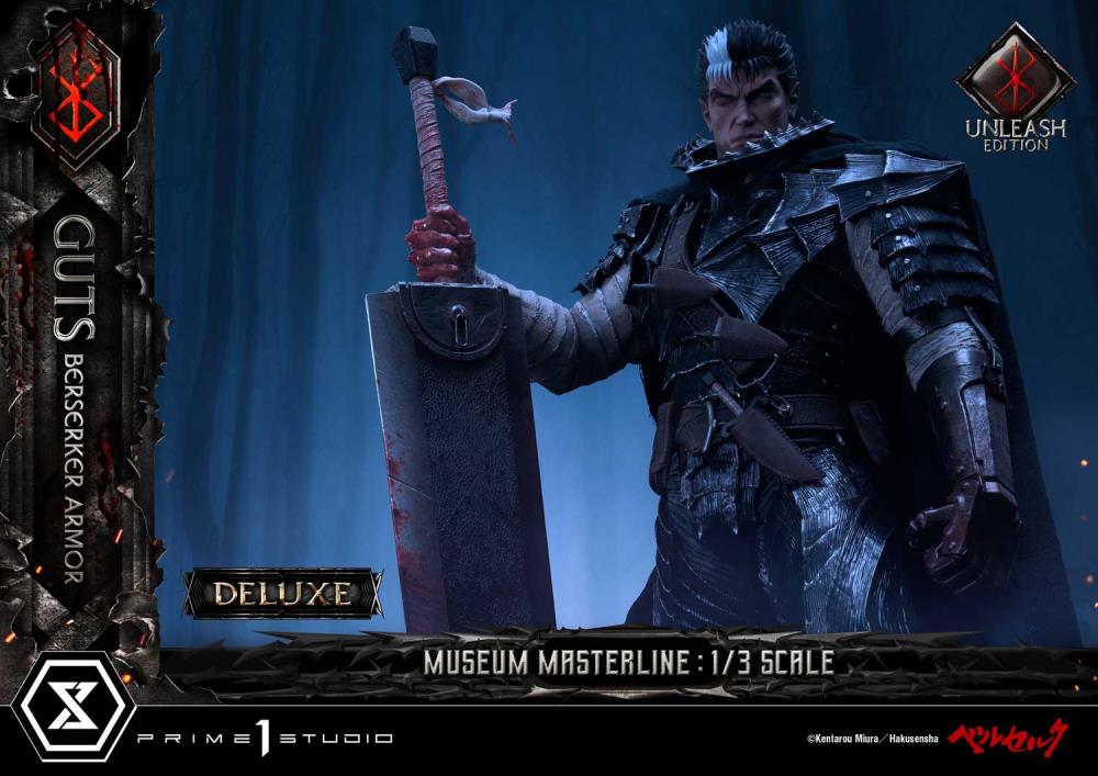 Berserk Museum Masterline Guts in Berserker Armor (Unleash Edition) Deluxe 1/3 Scale Statue Gallery Image 7