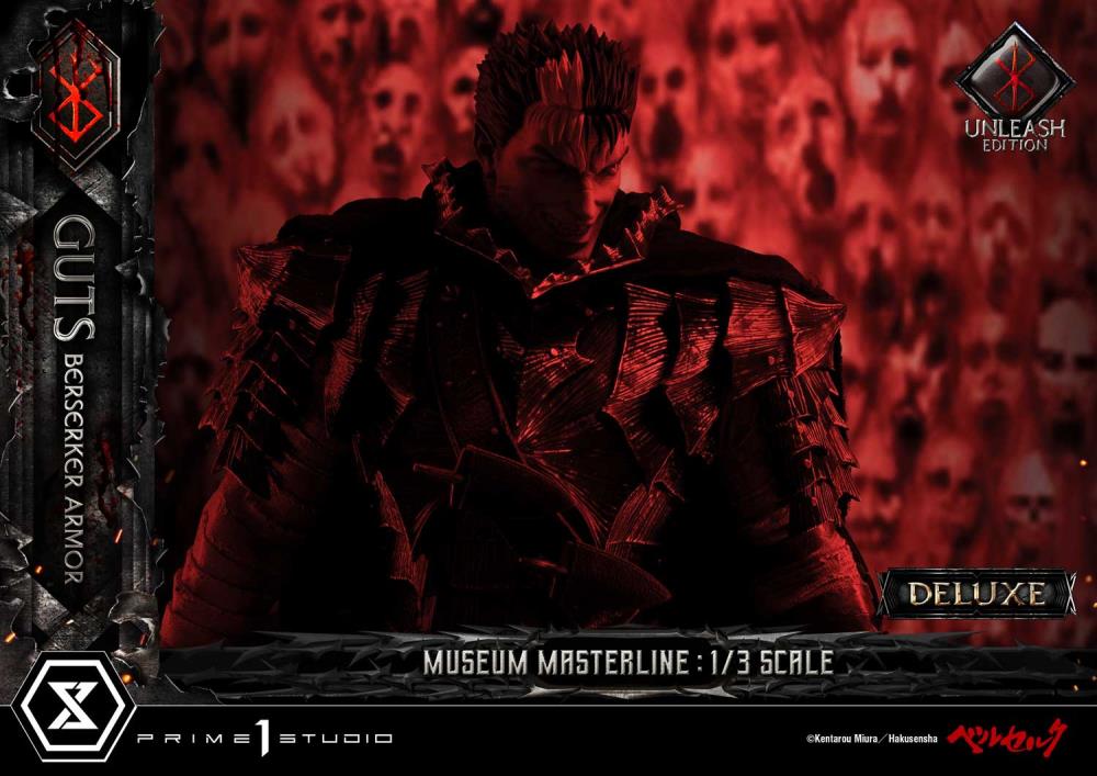 Berserk Museum Masterline Guts in Berserker Armor (Unleash Edition) Deluxe 1/3 Scale Statue Gallery Image 66